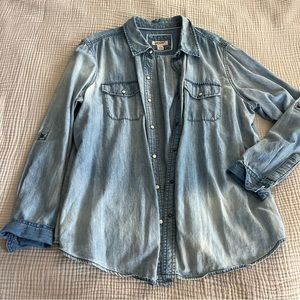 Arizona denim button down